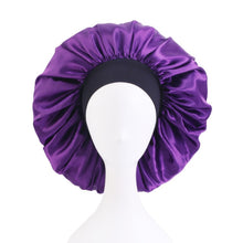 Load image into Gallery viewer, NEW -  Satin Lined Round Night Cap for Hair Protection (FREE SHIPPING 🔥)
