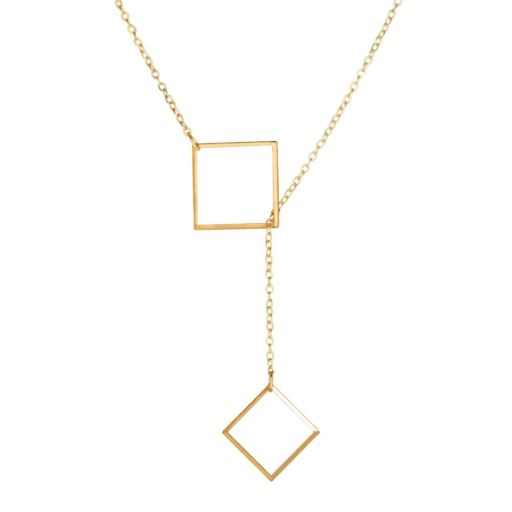 18k Gold Plated Interlocking Necklace (FREE SHIPPING 🔥)