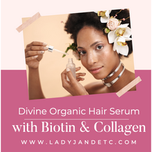 Load image into Gallery viewer, Two Whipped Body Butters with Divine Organic Hair Growth Serum - BUNDLE
