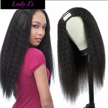 Load image into Gallery viewer, Kinky Straight Brazilian Ombre Glueless Human Hair U part Wig (180% Density, FREE SHIPPING)
