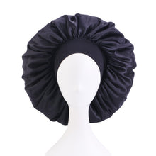 Load image into Gallery viewer, NEW -  Satin Lined Round Night Cap for Hair Protection (FREE SHIPPING 🔥)
