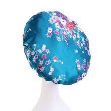 Load image into Gallery viewer, NEW -  Satin Lined Round Night Cap for Hair Protection (FREE SHIPPING 🔥)
