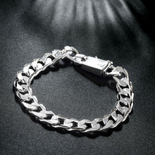 Load image into Gallery viewer, Silver Plated Italian Chain Bracelet (FREE SHIPPING)
