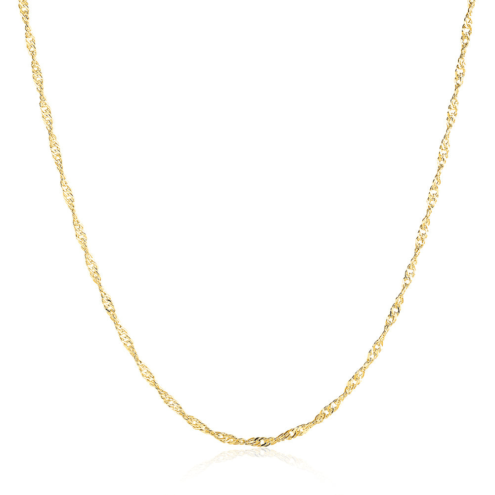 18K Gold Plated 20 Inch Chain Necklace (FREE SHIPPING)